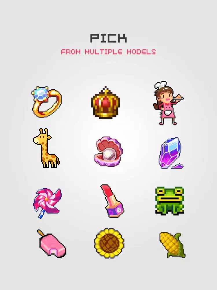Pixelsphere - Pixel Art Game iPad  स्क्रीनशॉट