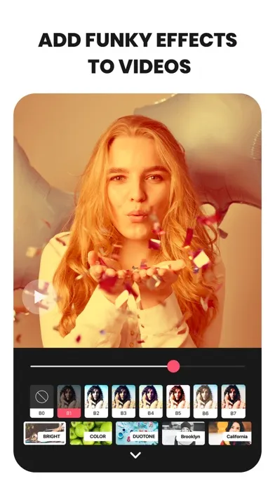 ภาพหน้าจอของ Muzishot - Pro Video Editing