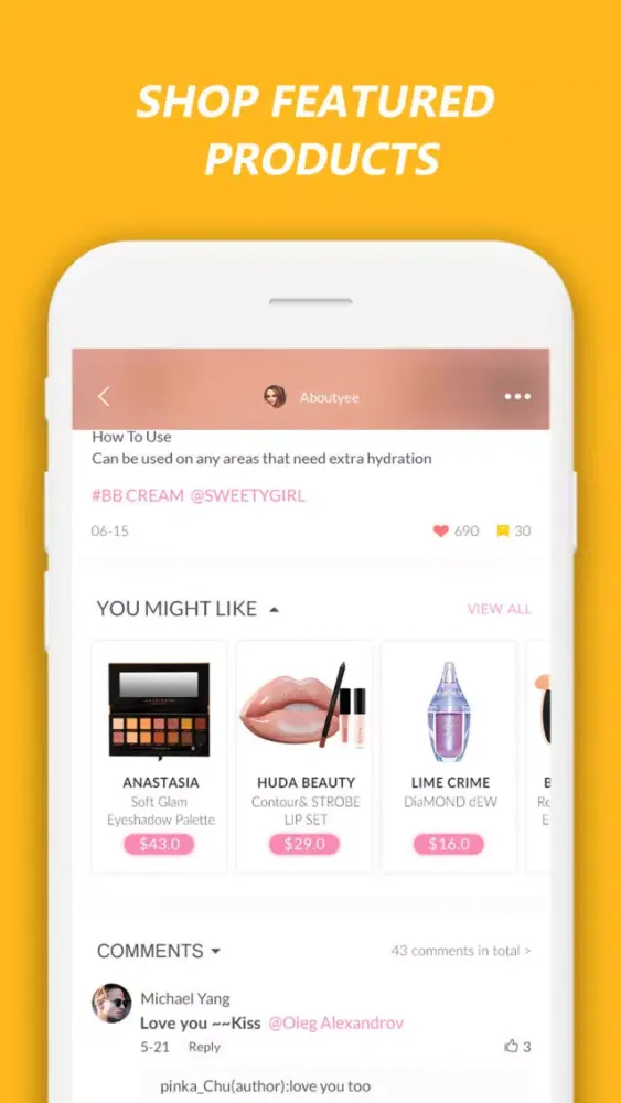 Fabloox: Your Beauty Community स्क्रीनशॉट