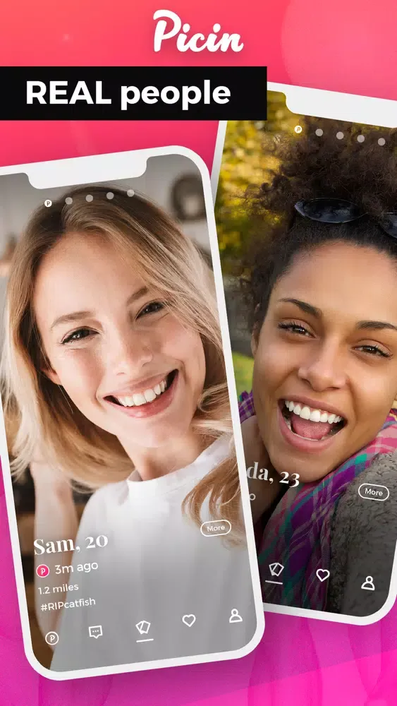 Zrzuty ekranu Picin - Chat Meet Hangout Date