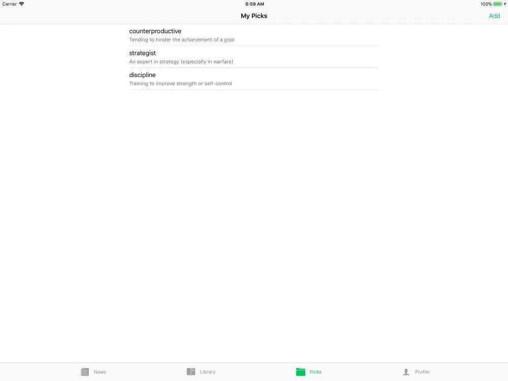 Pickable iPad  স্ক্রিনশট