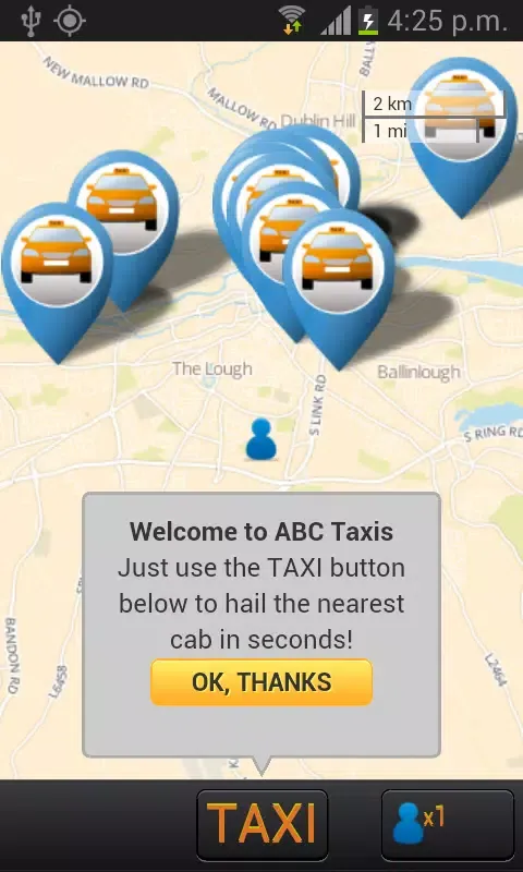 ABC Taxis Cork Ekran Görüntüleri