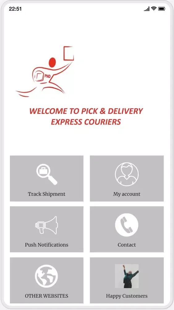 Captures d'écran de Pick and Delivery