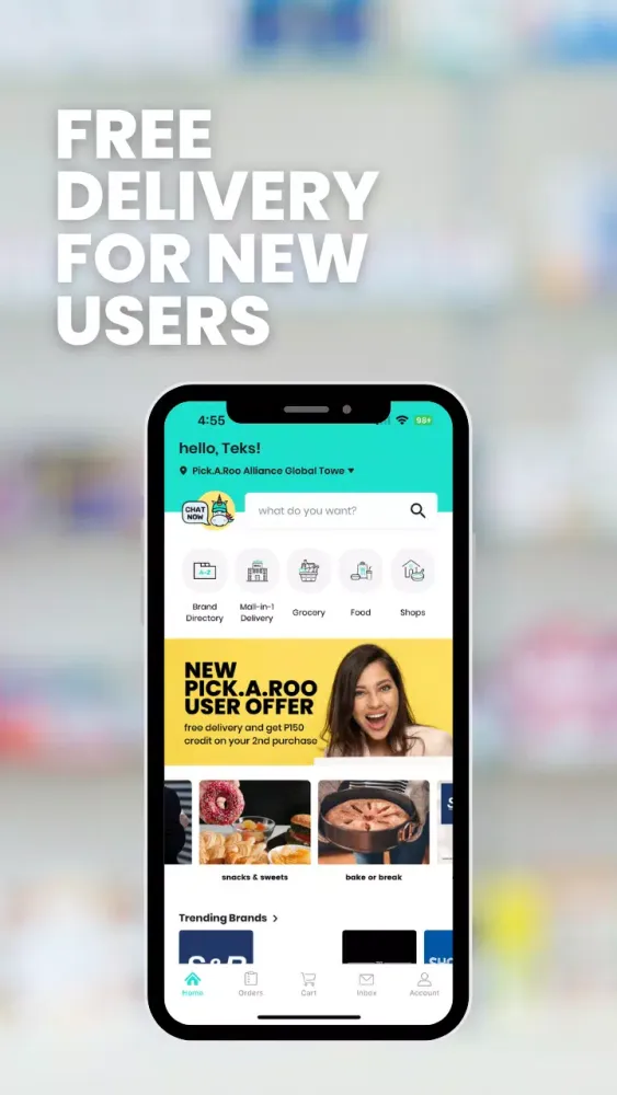 Скриншоты Pickaroo: Grocery, Food, Shops
