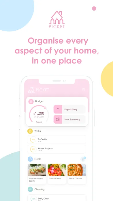 Picket - Your life organiser Screenshots