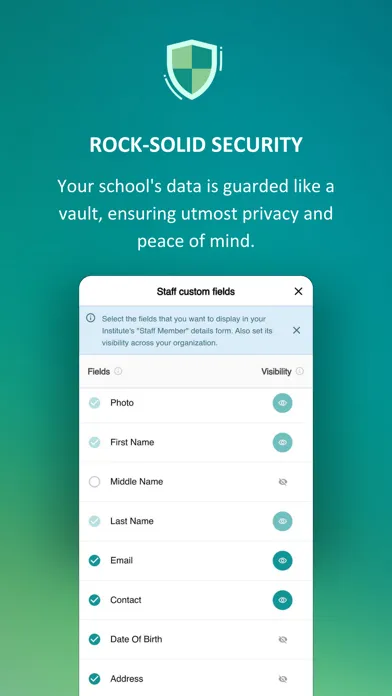 Screenshot di Presence Teachers App