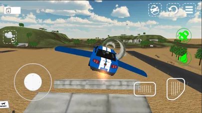 Capturas de tela do Flying Car Driving Simulator 3D