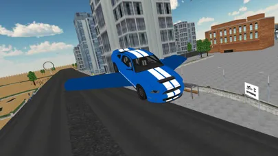 Capturas de tela do Flying Car Driving Simulator 3D