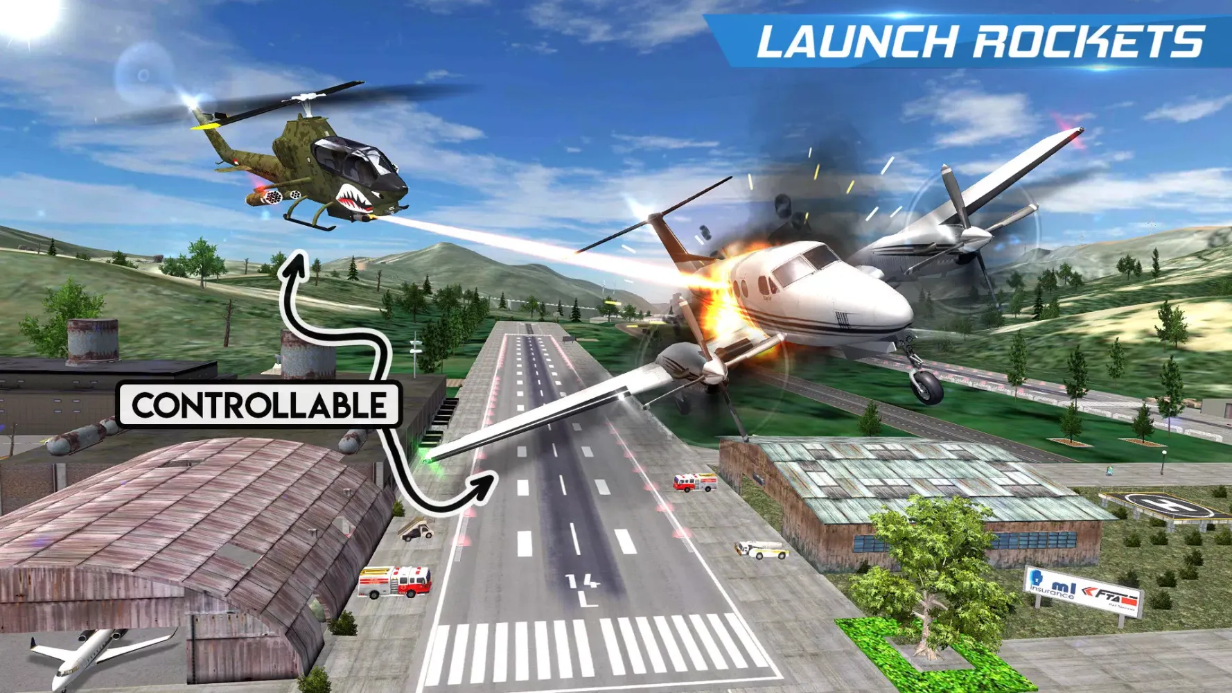 Helicopter Flight Pilot Screenshots