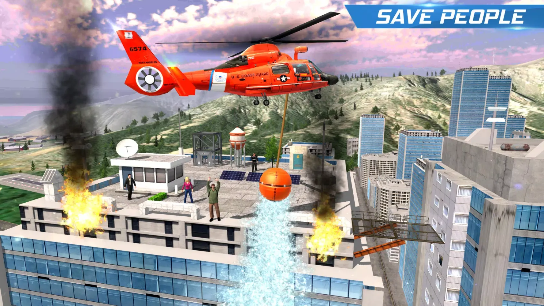 Helicopter Flight Pilot Screenshots