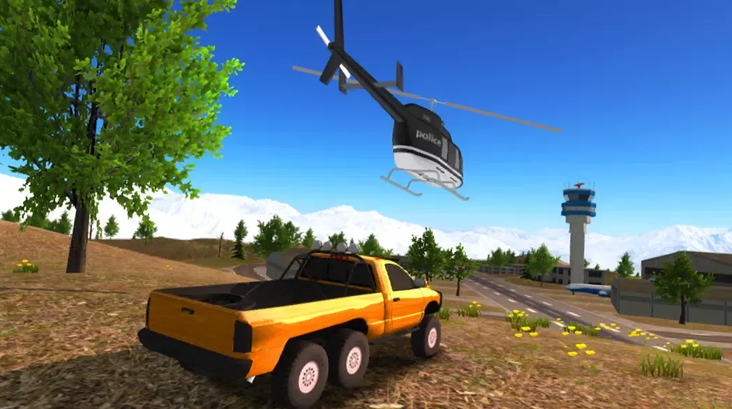 Capturas de tela do 6x6 Offroad Truck Driving