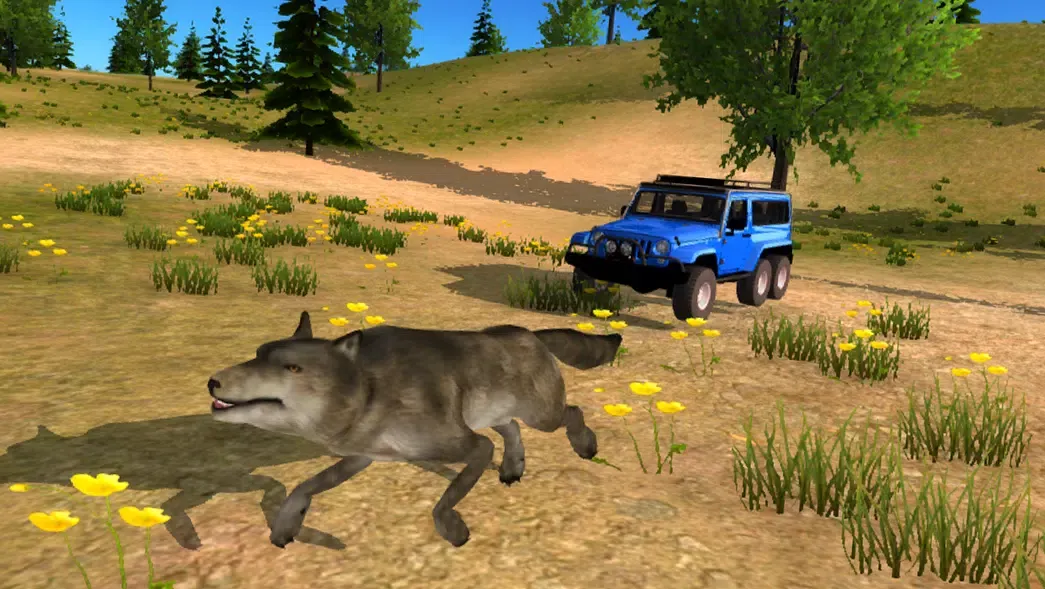 Capturas de tela do 6x6 Offroad Truck Driving