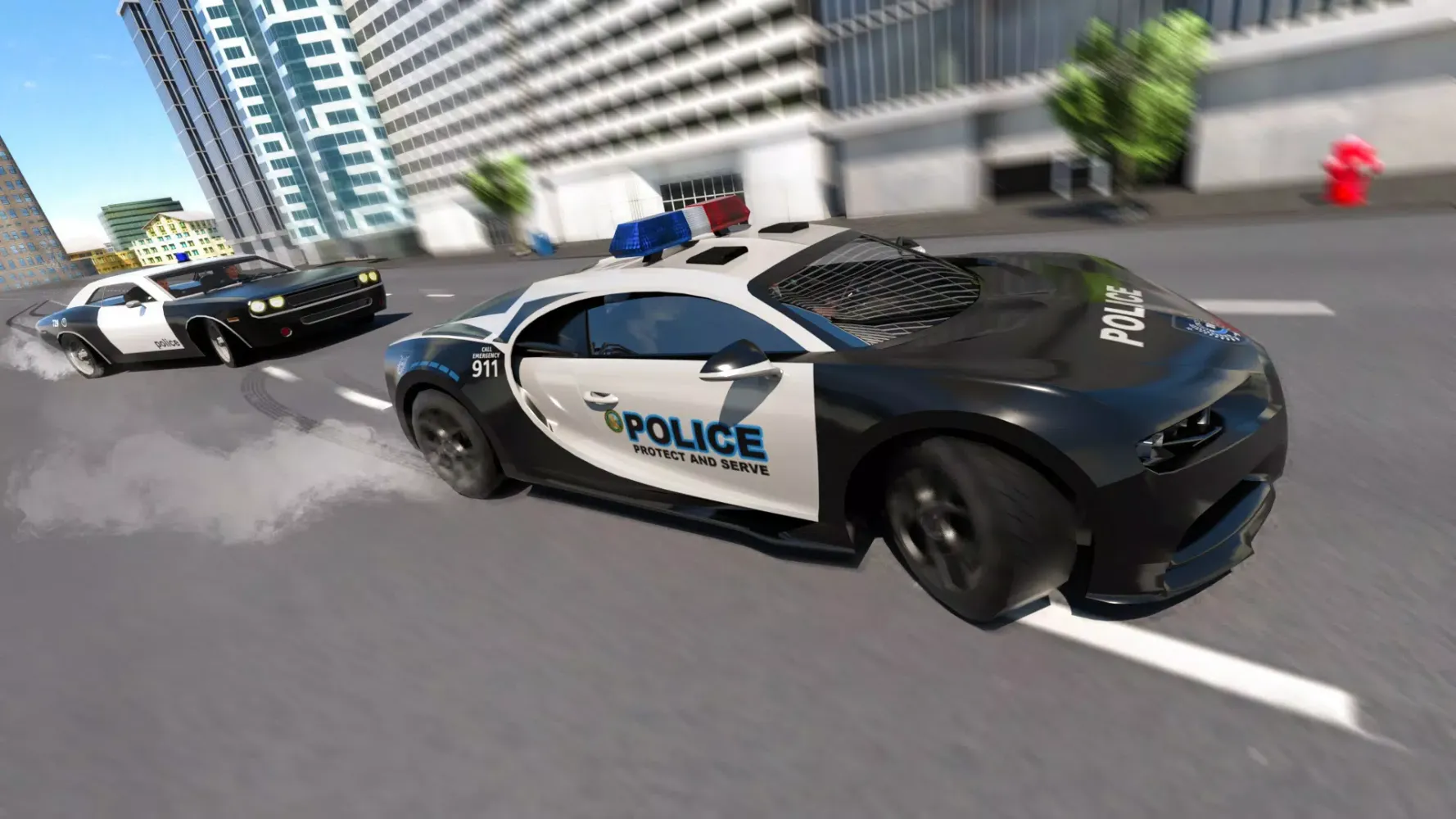 Police Car Drift Simulator 스크린샷