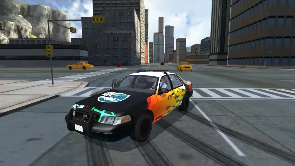 Police Car Drift Simulator 스크린샷
