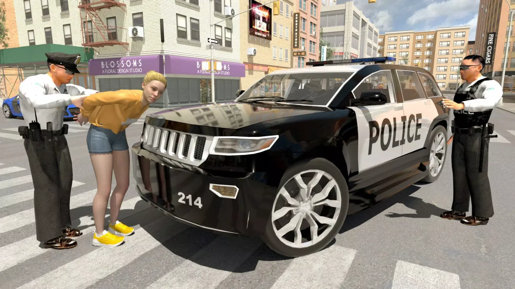 Police Chase Cop Car Driver應用截圖