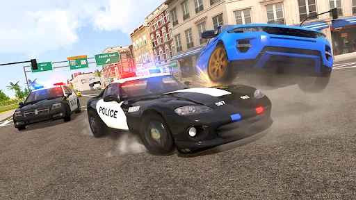 Police Drift Car Driving Ekran Görüntüleri