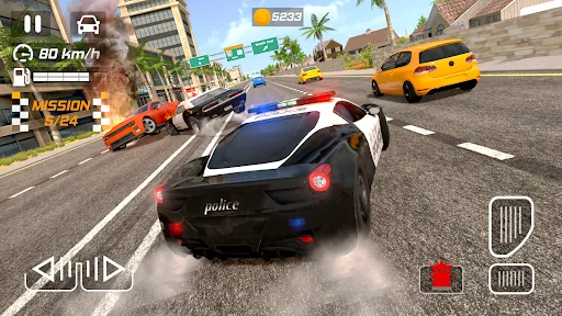 Police Drift Car Driving Ekran Görüntüleri