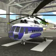 Police Helicopter Flying Police Helicopter Flying