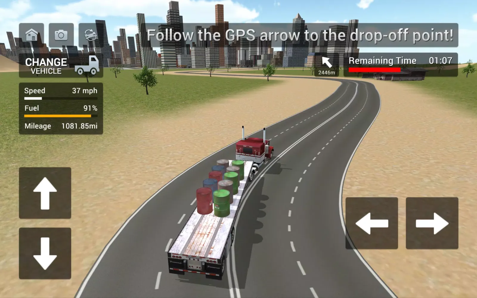 Capturas de pantalla de Euro Truck - Trailer Driving