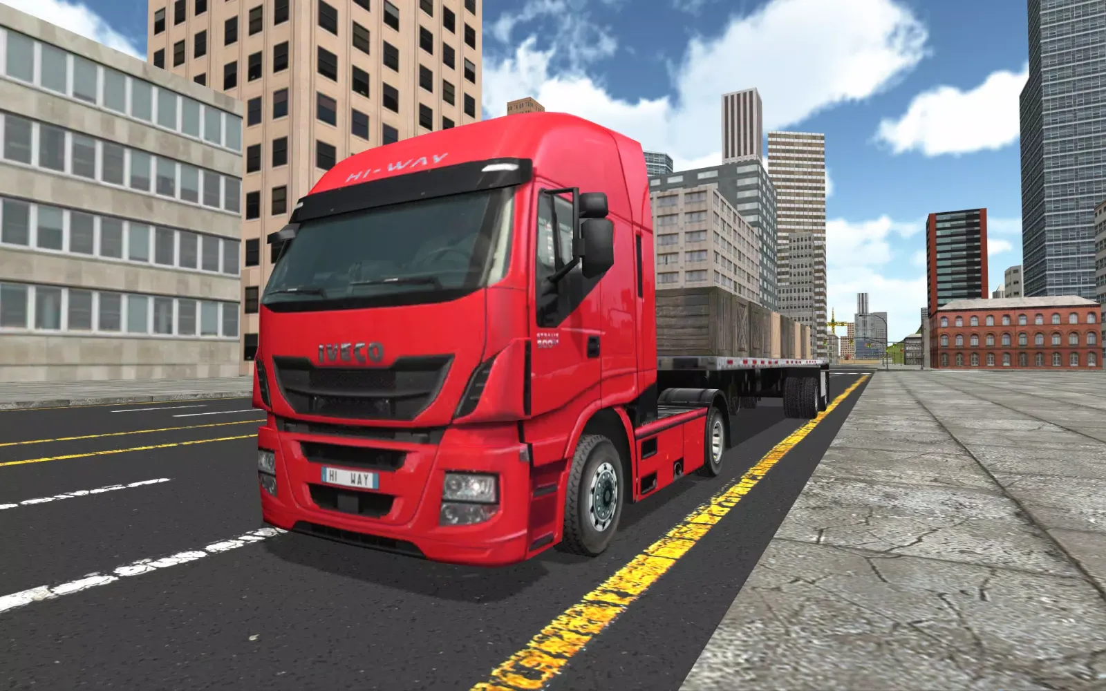 Capturas de pantalla de Euro Truck - Trailer Driving