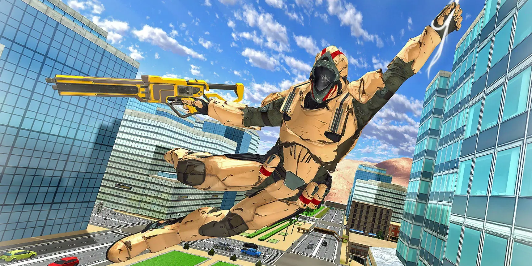 Super Hero Rope Crime City Screenshots