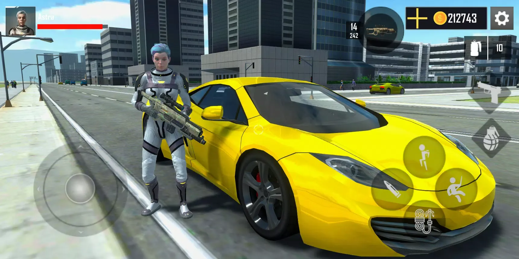 Super Hero Rope Crime City Screenshots