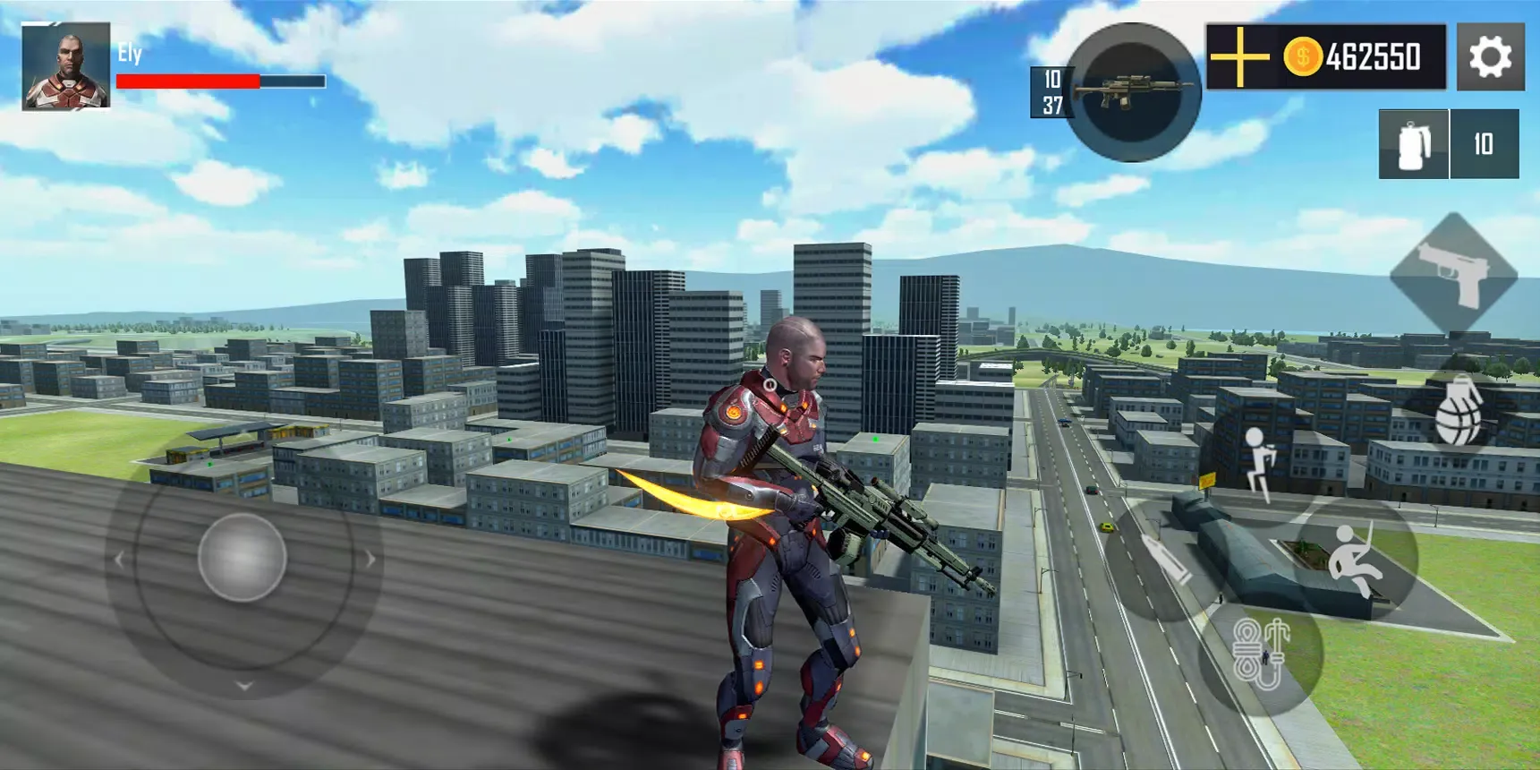 Super Hero Rope Crime City Screenshots