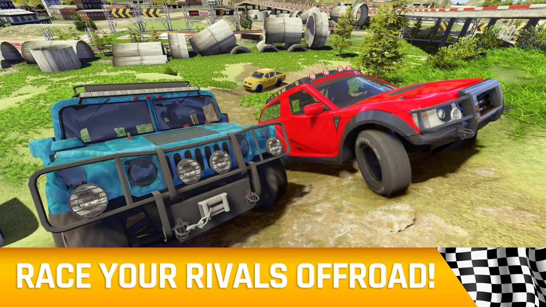 Скриншоты Truck Driving Rally Racing