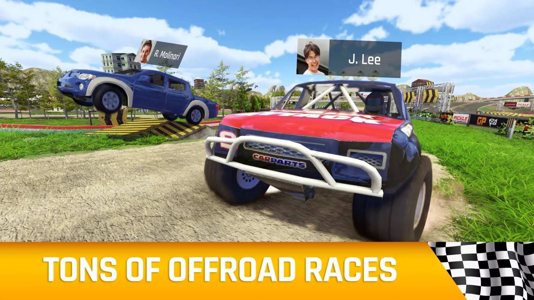 Скриншоты Truck Driving Rally Racing