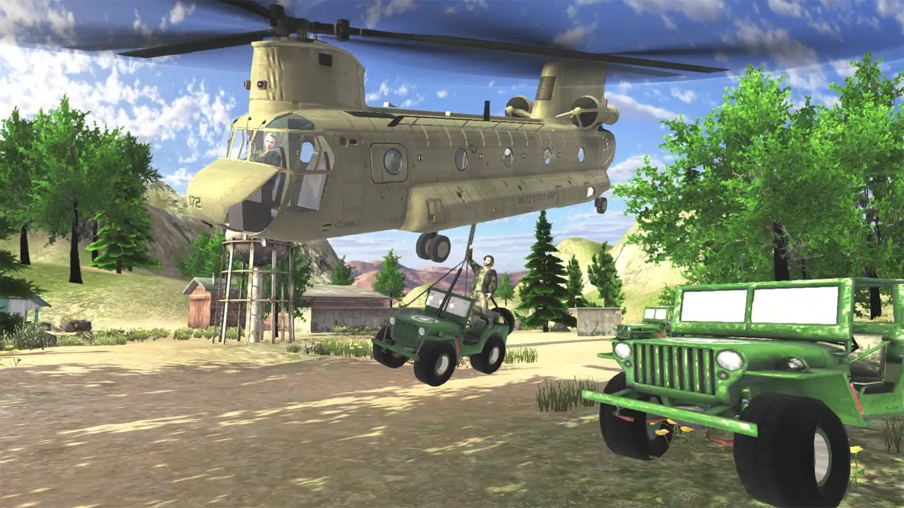 Screenshot di Army Helicopter Flying