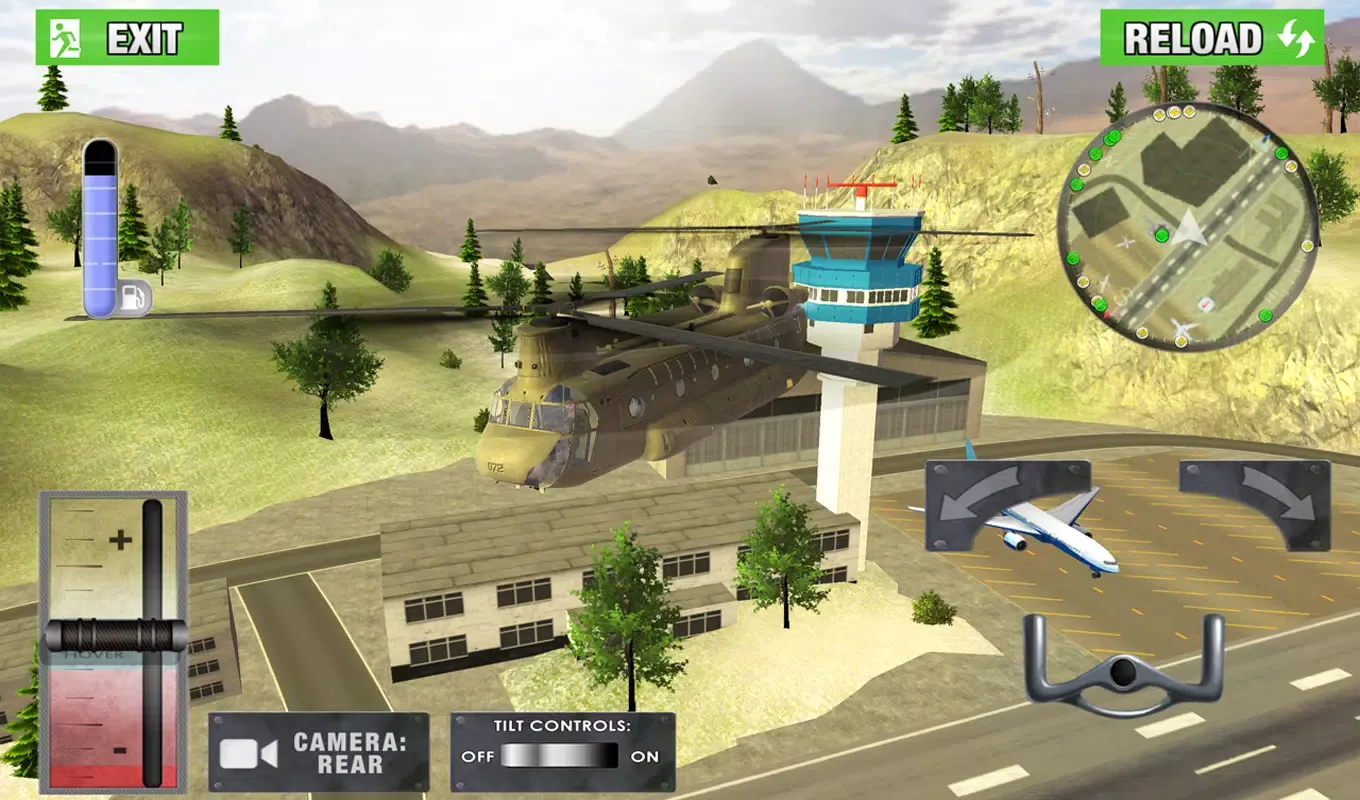 Screenshot di Army Helicopter Flying