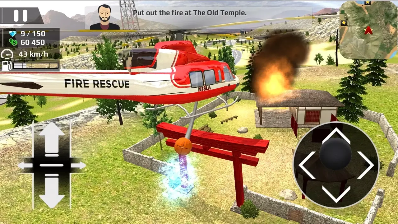Helicopter Flying Car Driving Ekran Görüntüleri