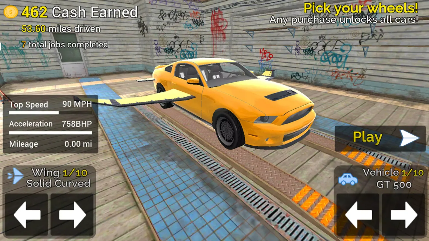 Zrzuty ekranu Flying Car Transport Simulator