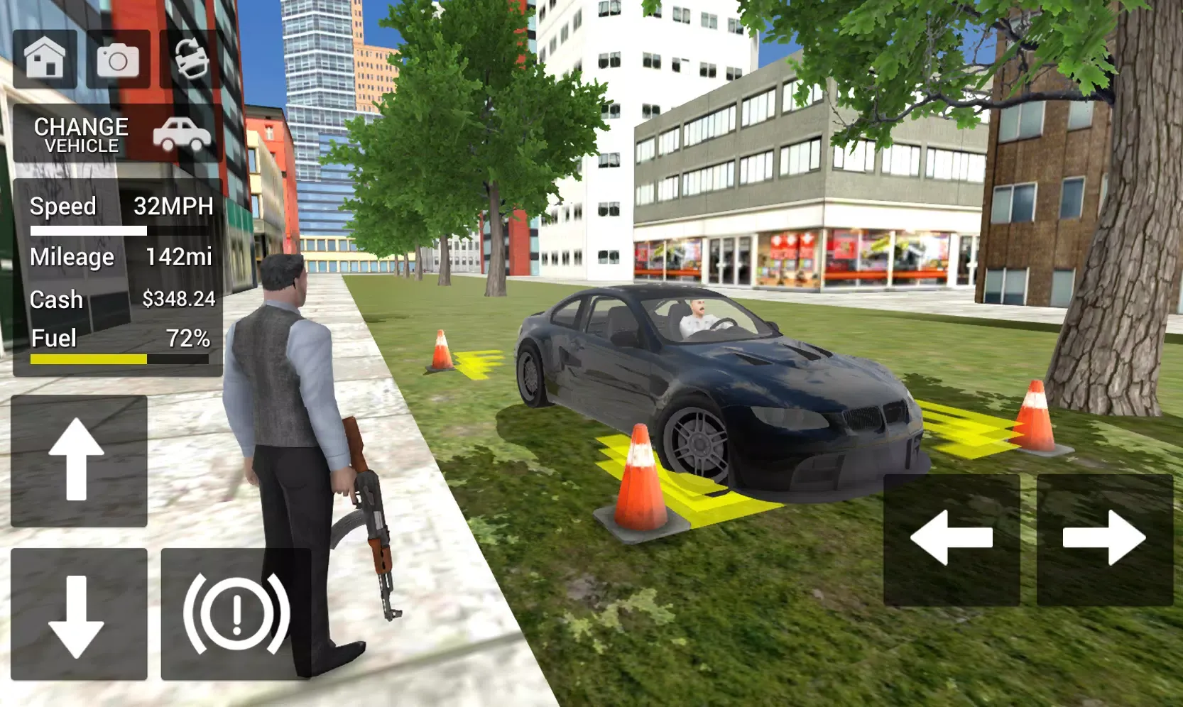 Gangster Crime Car Simulator Ekran Görüntüleri