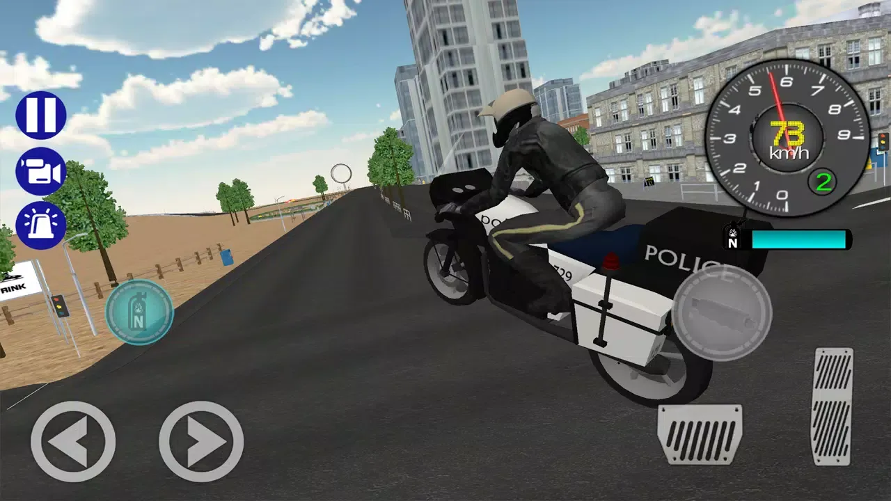 Police Motorbike Road Rider應用截圖