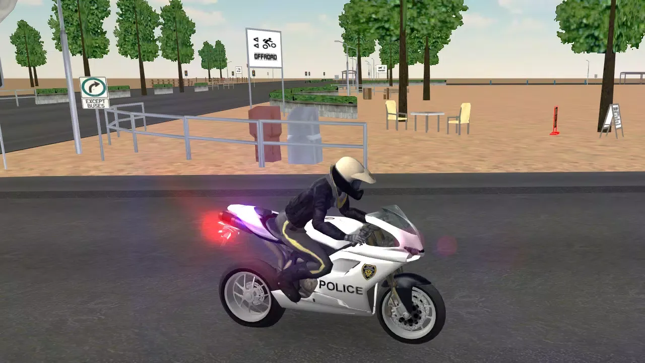 Police Motorbike Road Rider應用截圖
