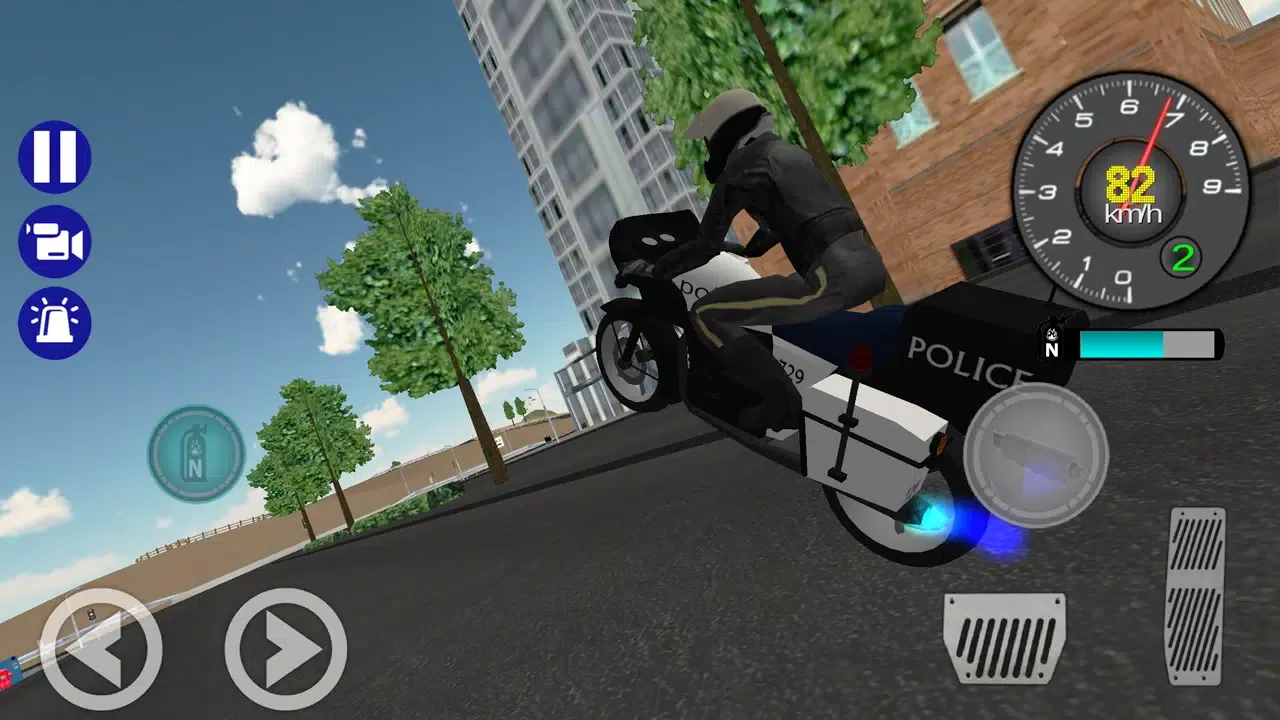 Police Motorbike Road Rider應用截圖