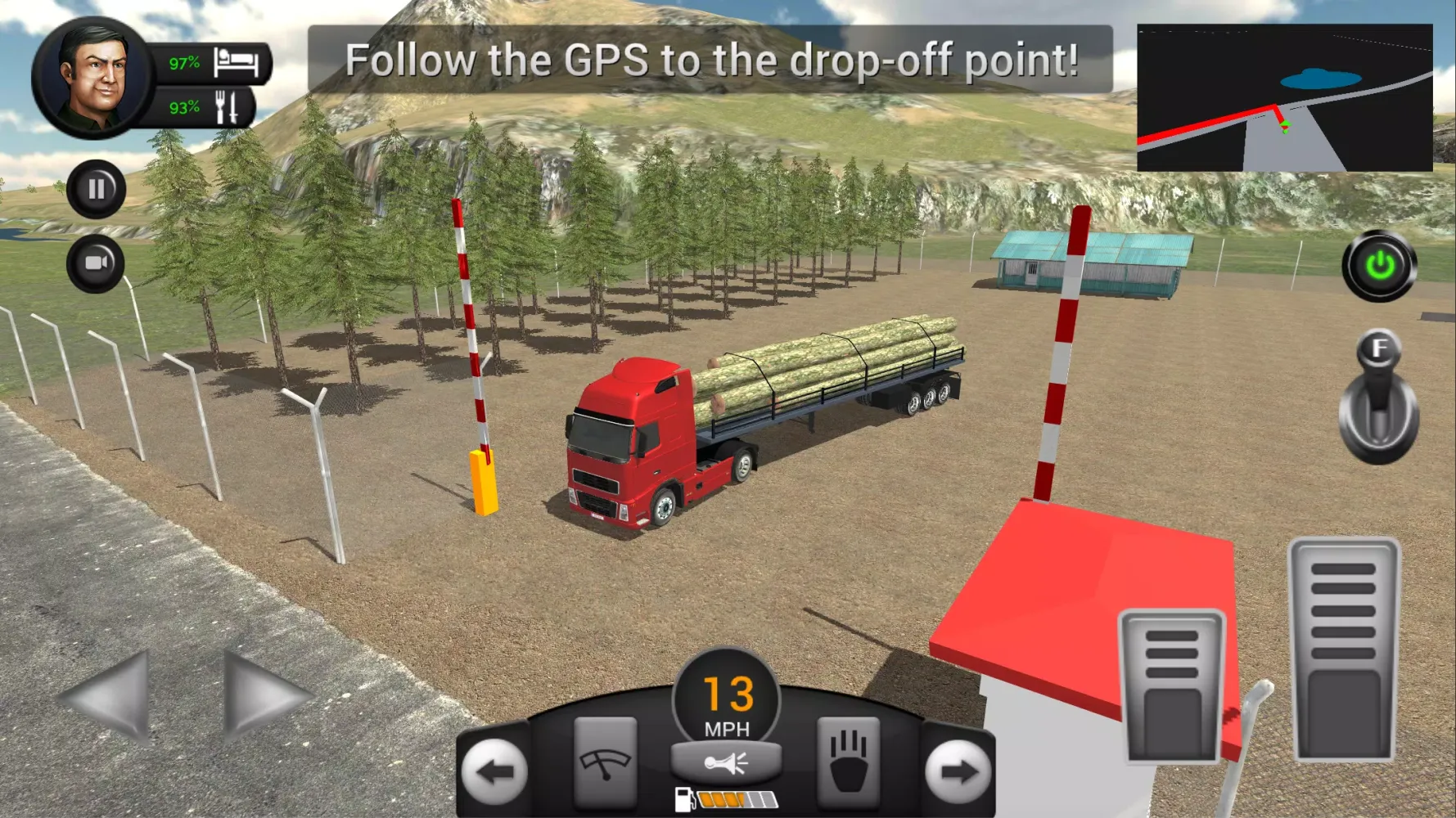 Real Truck Driving Simulator 스크린샷