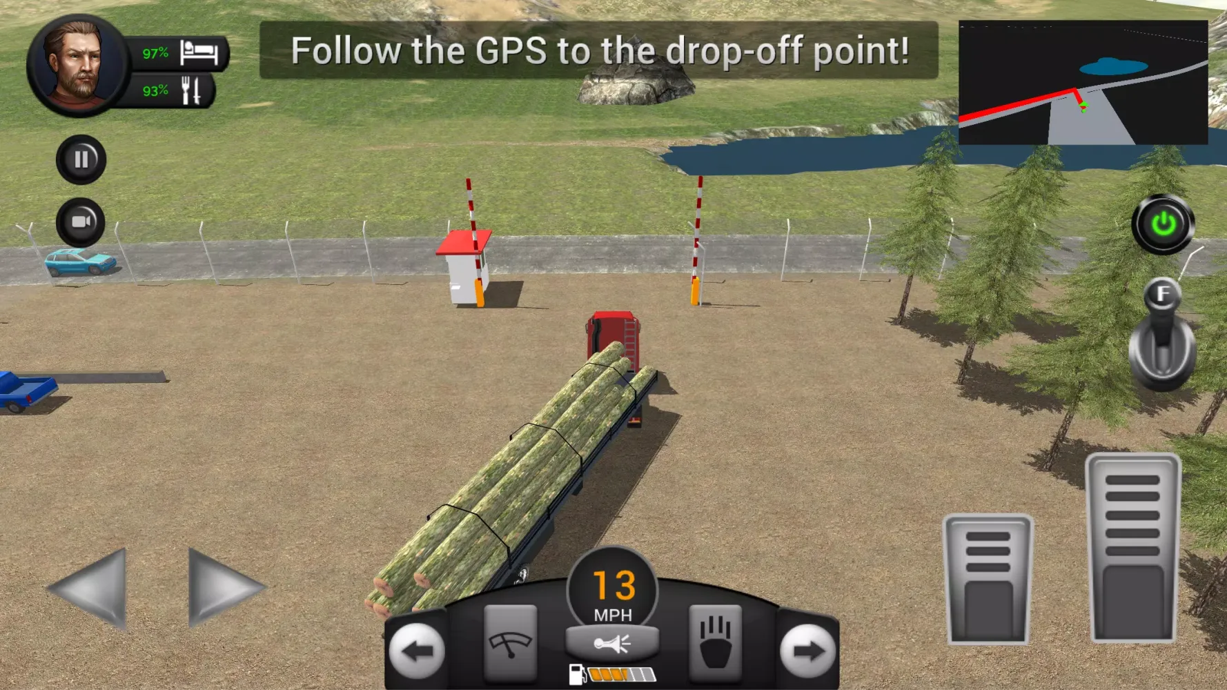 Real Truck Driving Simulator 스크린샷