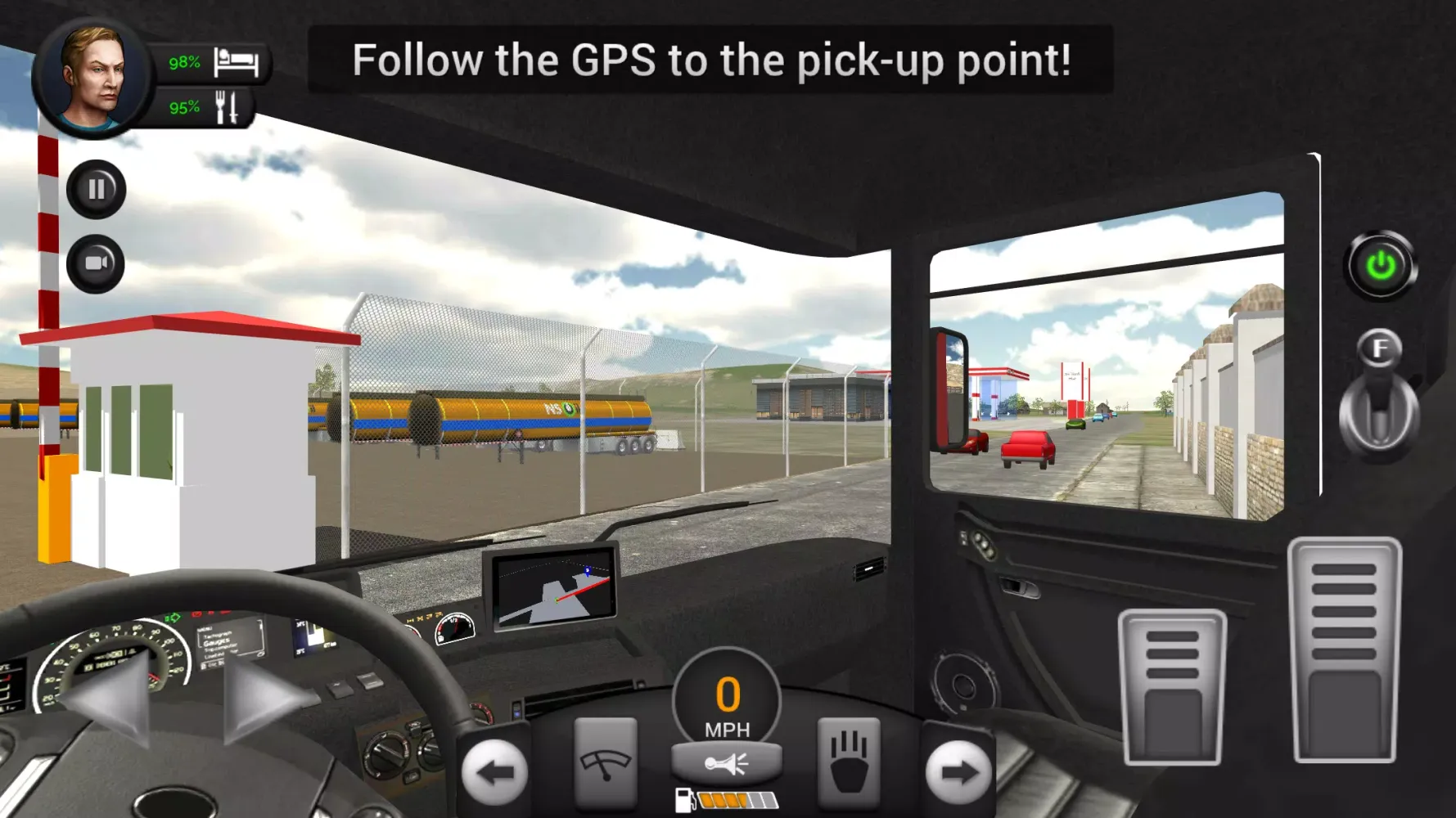 Real Truck Driving Simulator 스크린샷