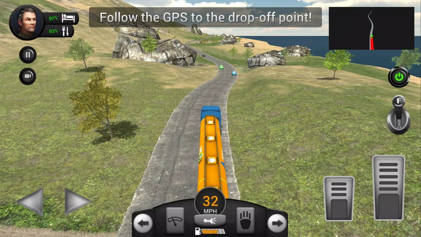 Real Truck Driving Simulator 스크린샷