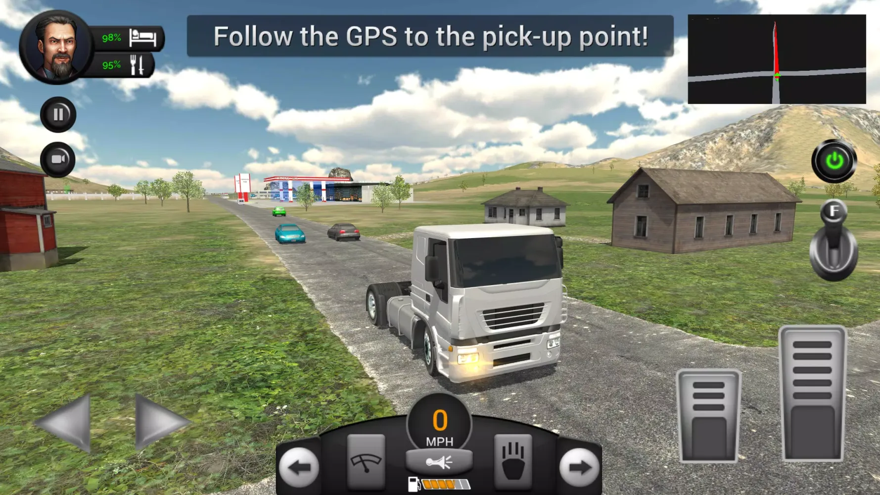 Real Truck Driving Simulator 스크린샷