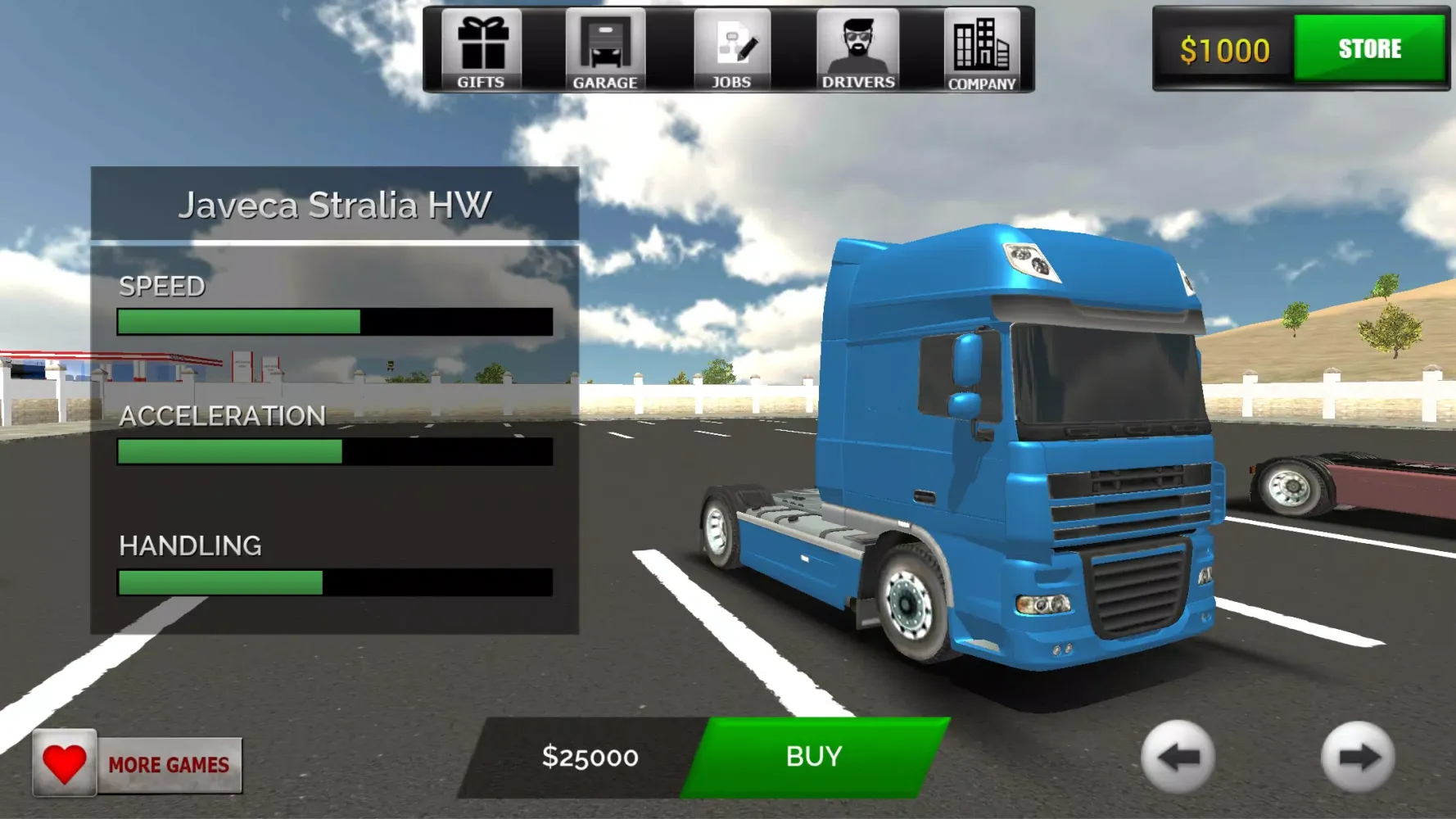 Real Truck Driving Simulator 스크린샷