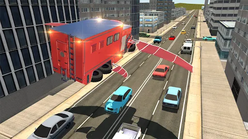 Screenshot di Fire Truck Flying Car