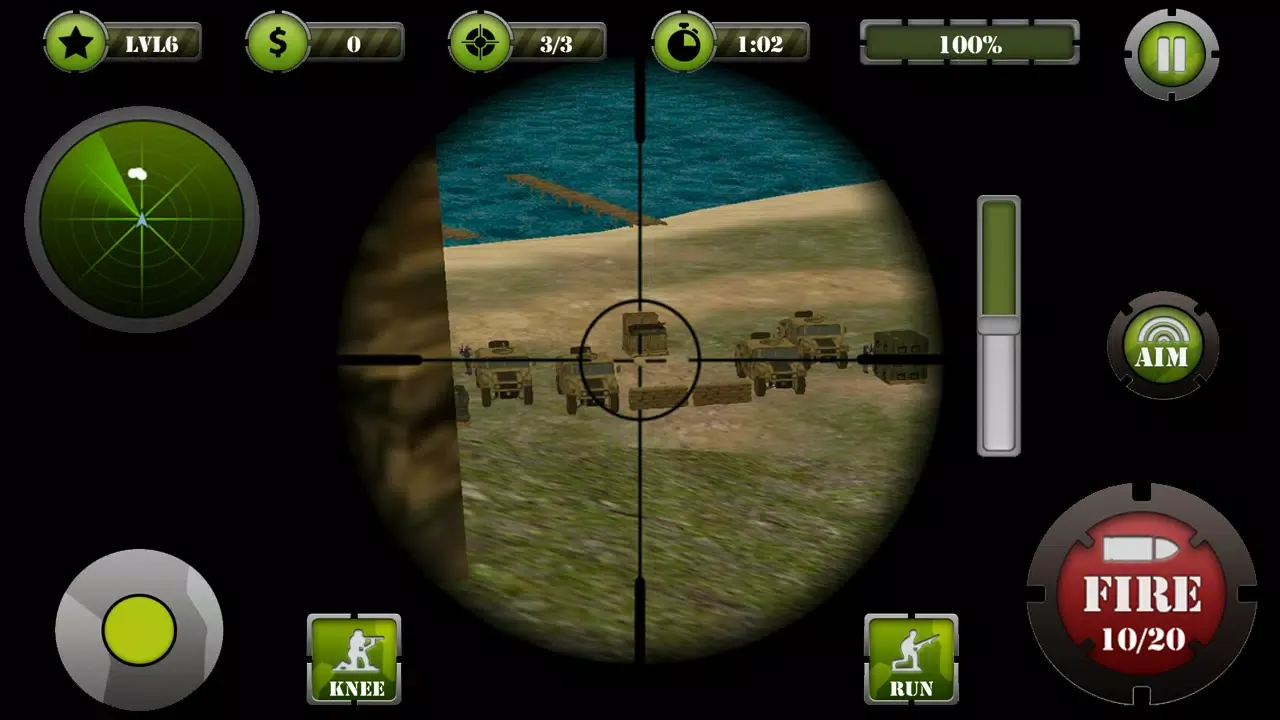 Sniper Shooter Army Soldier 스크린샷