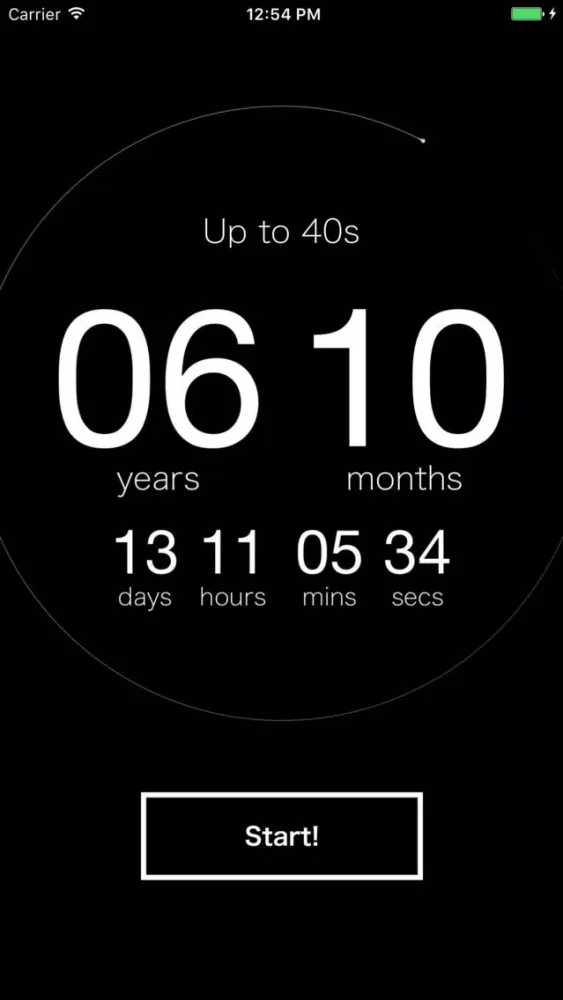 Captures d'écran de Lifetimer+