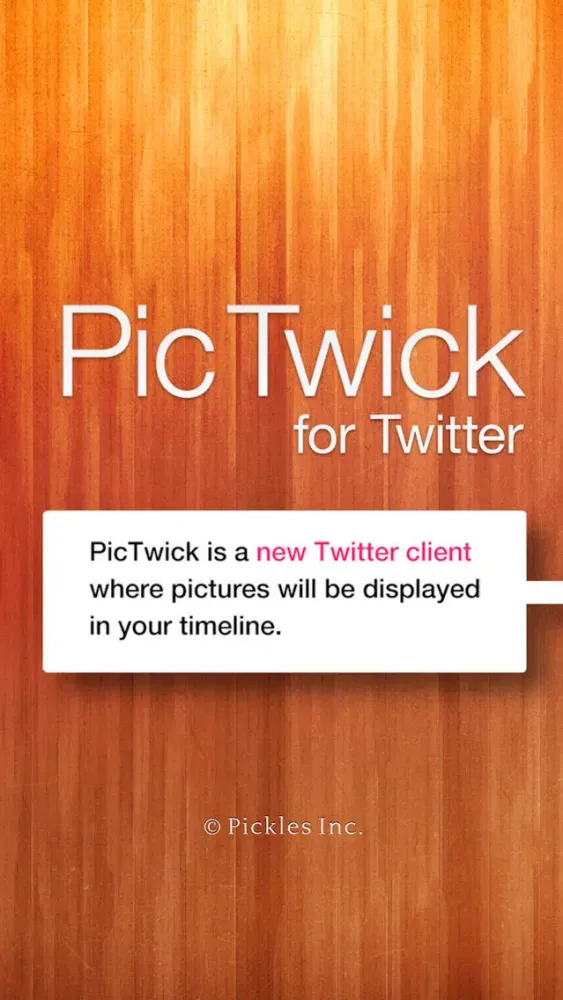 PicTwick for Twitter应用截图