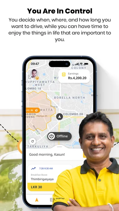PickMe Driver Partner应用截图