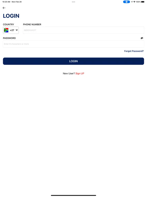 PickMeApp-Nam iPad  스크린샷