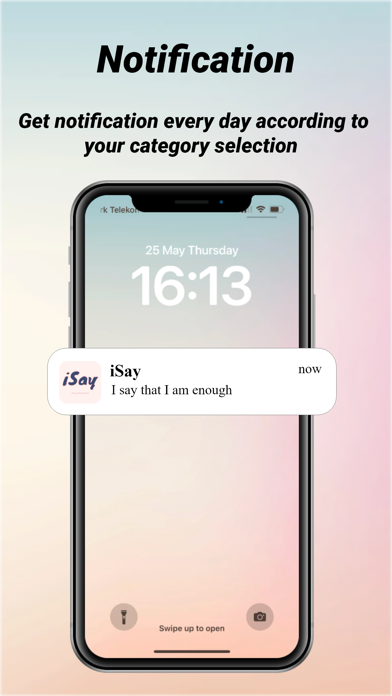 iSay - Daily Affirmations سکرین شاٹس
